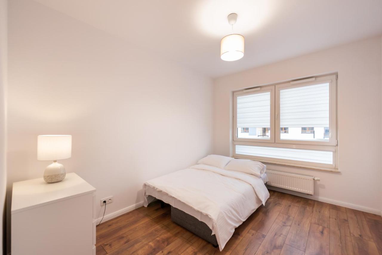 Saska Kepa Bright Apartament Warschau Exterior foto